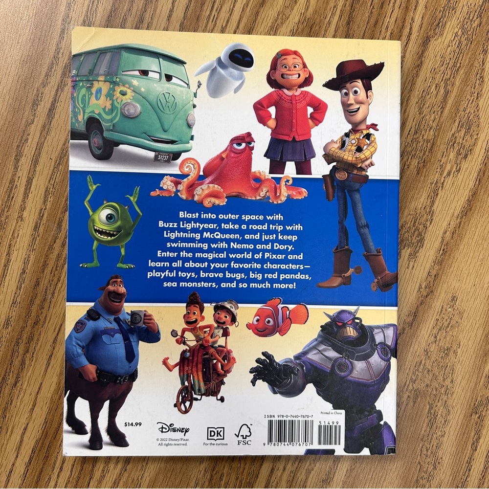 Pixar Character Encyclopedia Book - Picture 3 of 7